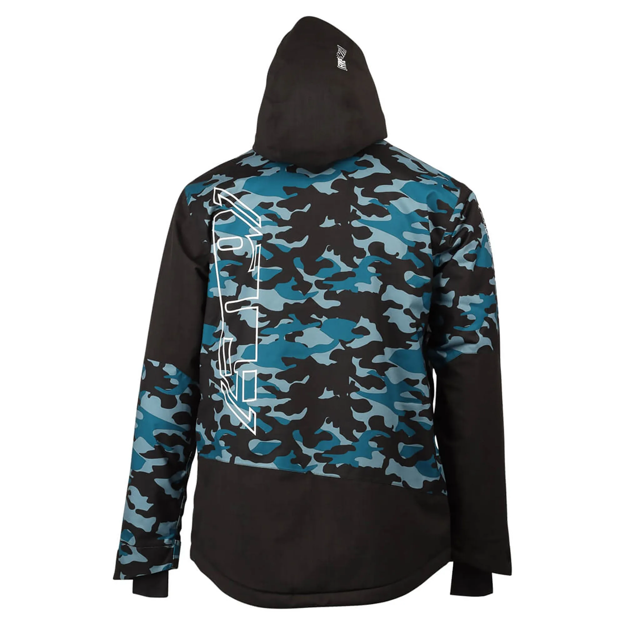 509 Forge Snowmobile Jacket Shell Sharkskin Camo Blue