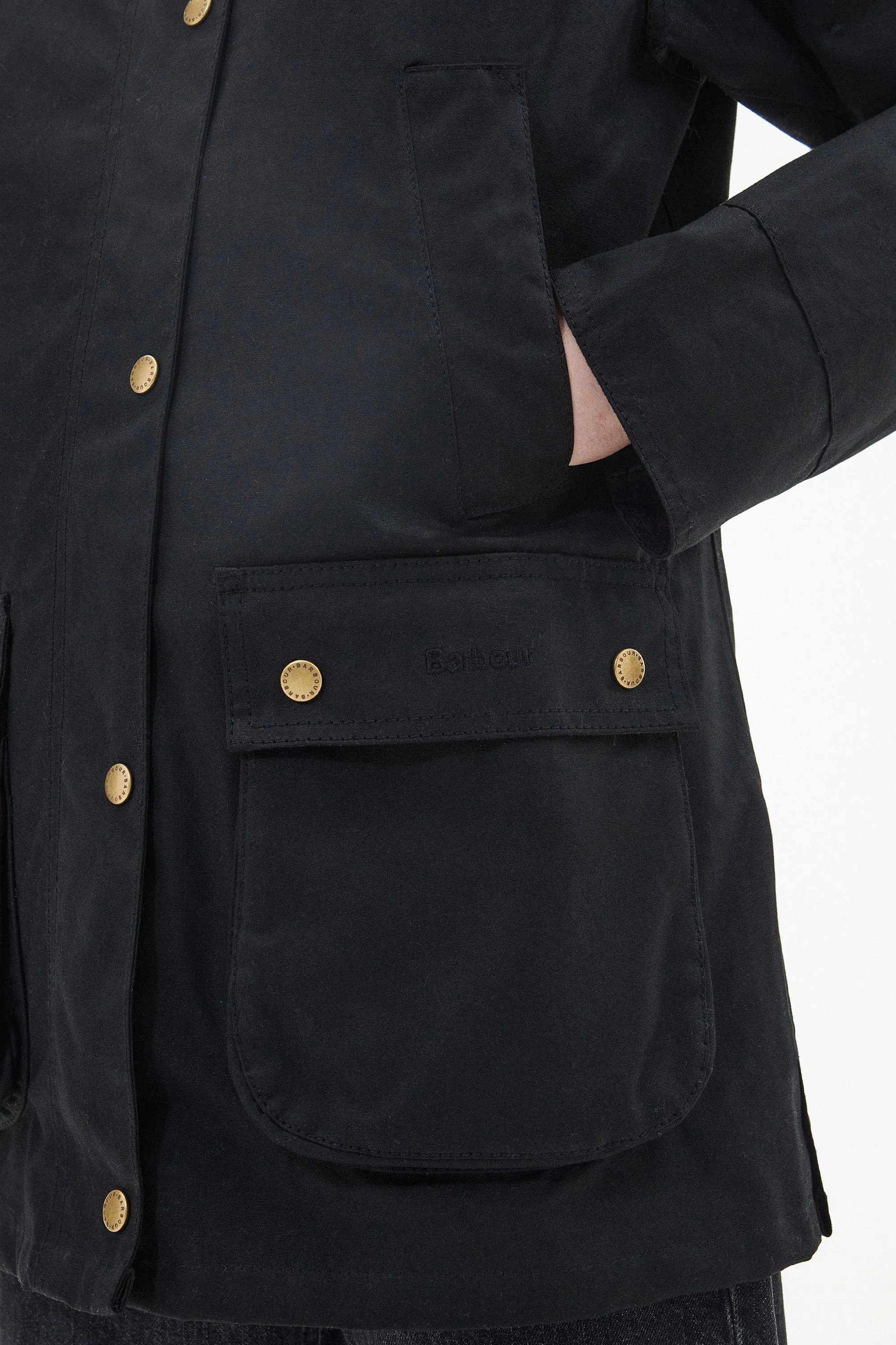 Acorn Wax Jacket - Black/Classic