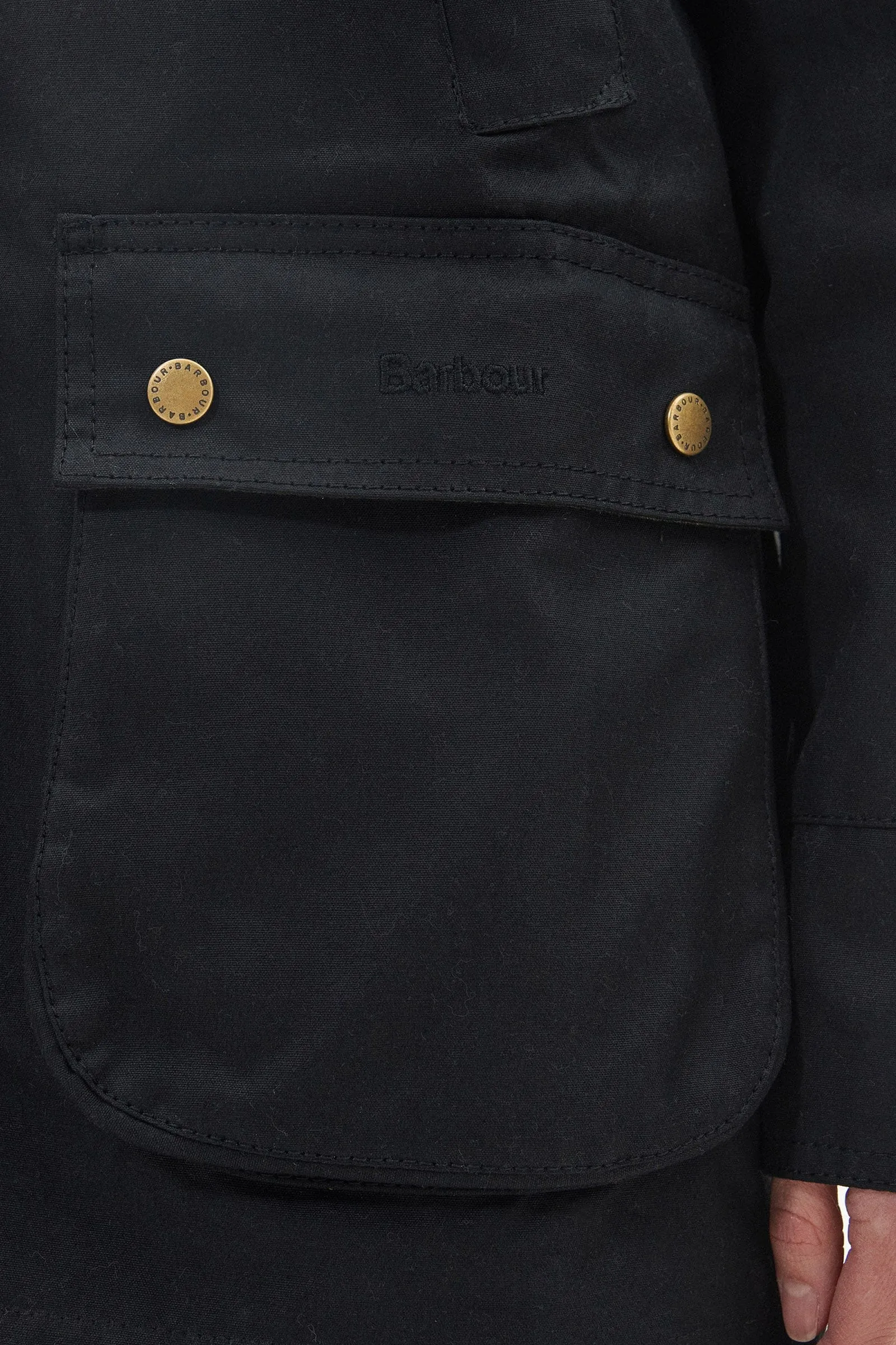 Acorn Wax Jacket - Black/Classic