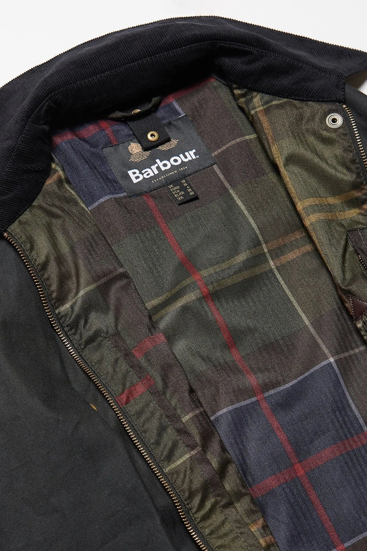 Acorn Wax Jacket - Black/Classic