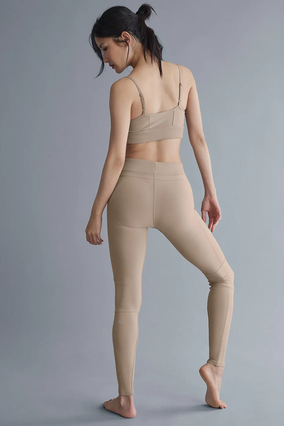Alosoft High-Waist Head Start Legging - Gravel