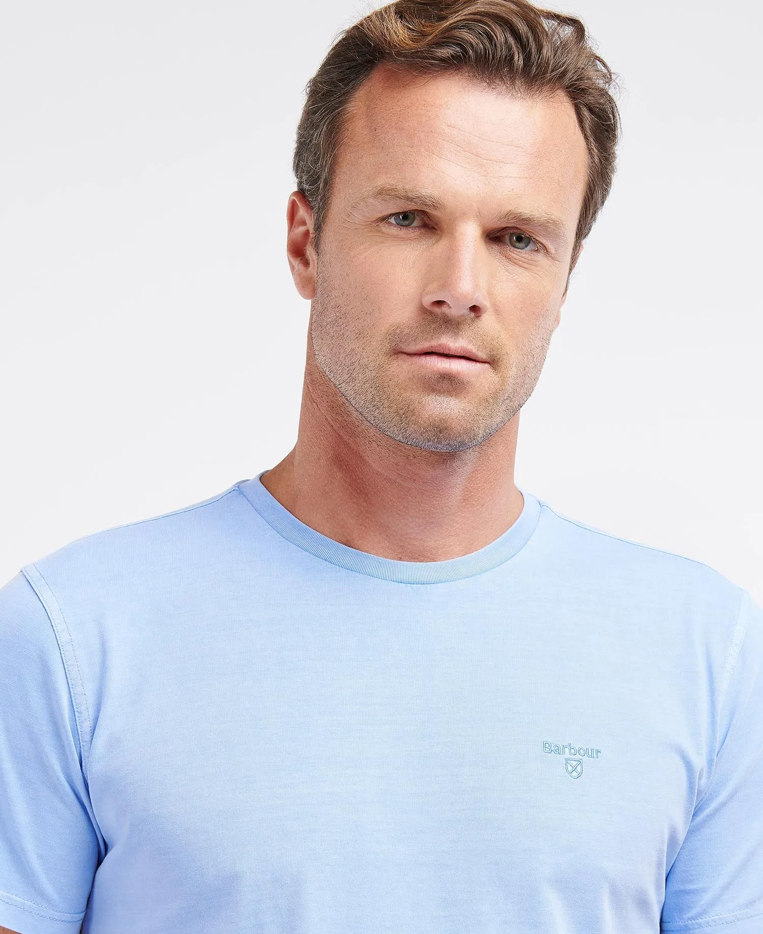 Barbour - Garment Dyed T, Sky