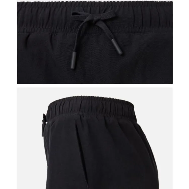 Barrel Women Essential 3" Leggings Shorts-BLACK