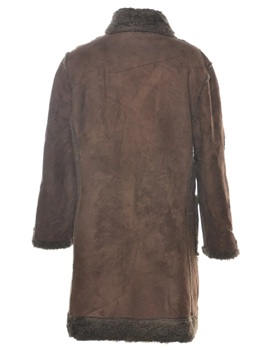 Bernardo Shearling Lining Coat - L