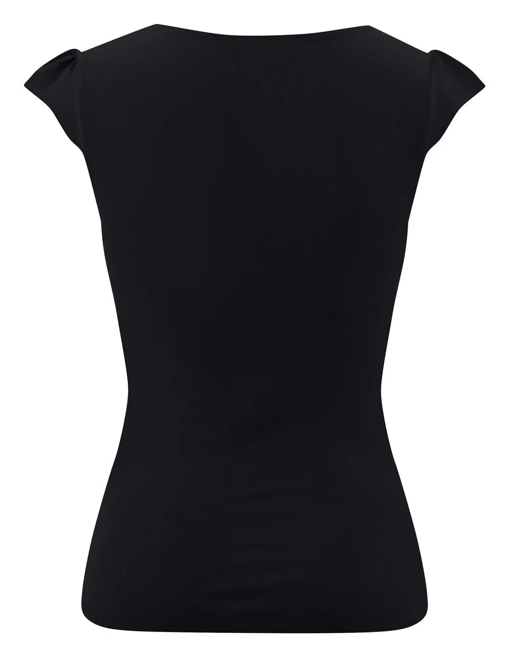 Black Sweetheart Vixen Tie Top