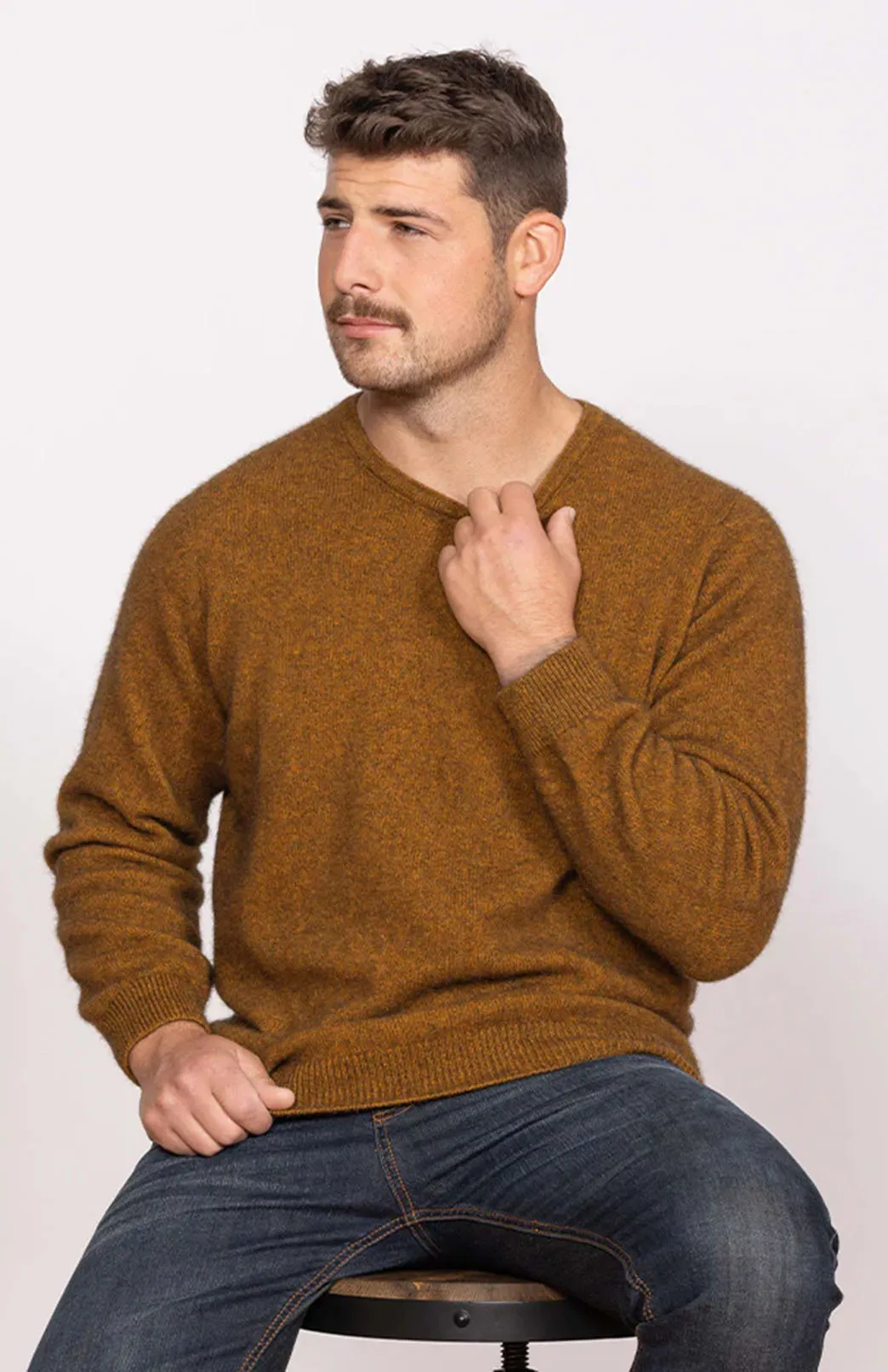 Cambridge Crew Jumper (Merino & Possum)