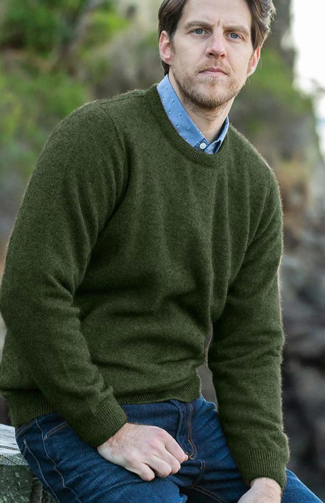 Cambridge Crew Jumper (Merino & Possum)