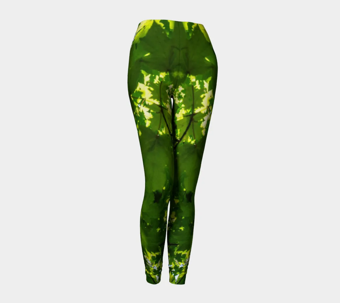 Canopy of Leaves Luxury Leggings