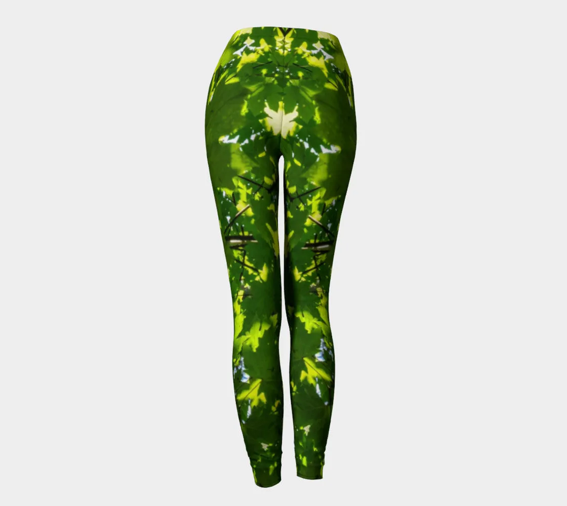 Canopy of Leaves Luxury Leggings