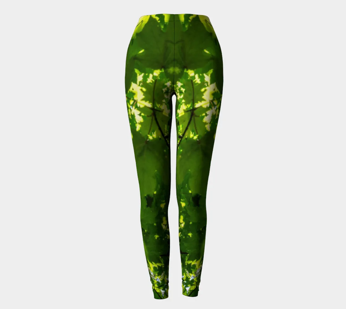 Canopy of Leaves Luxury Leggings