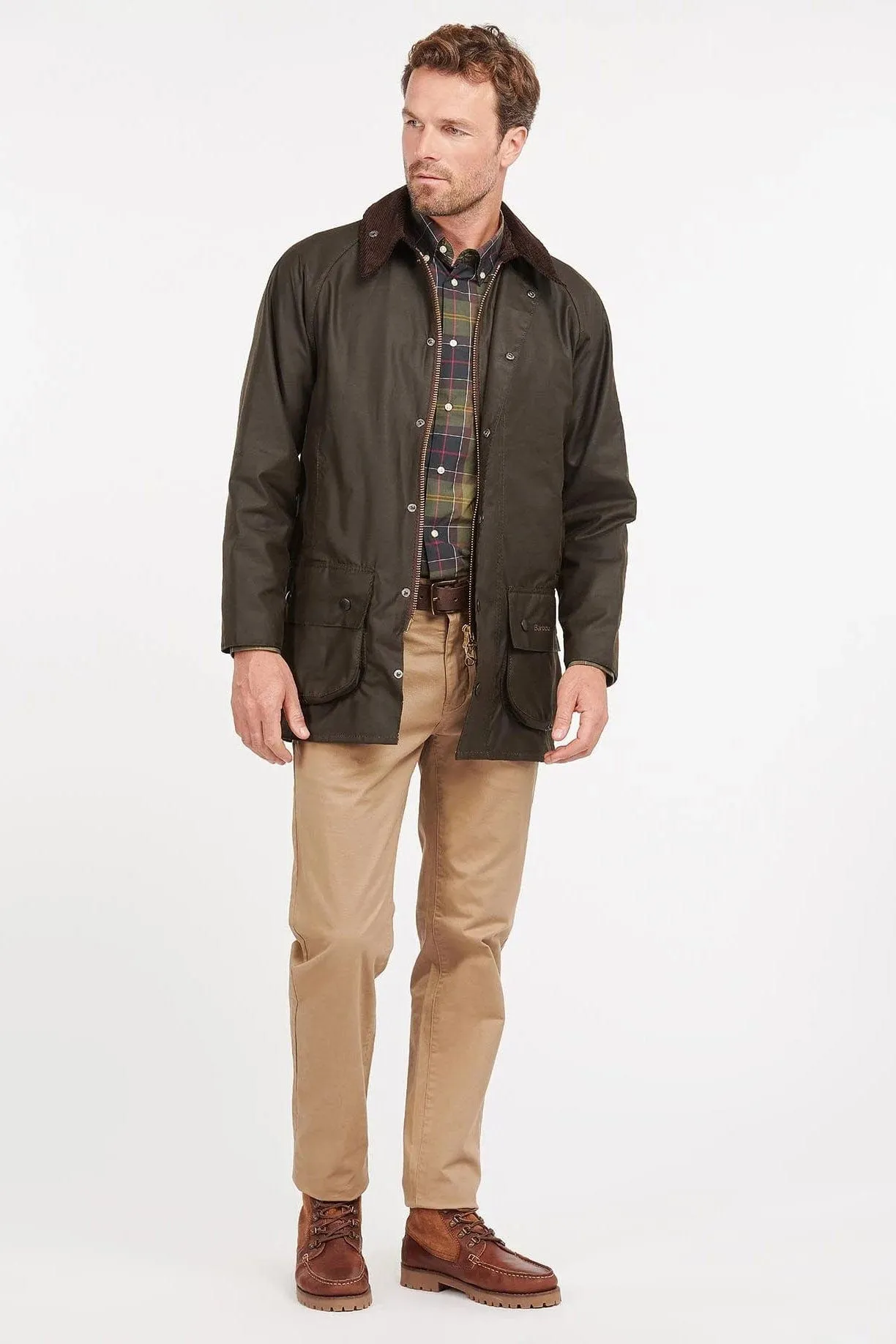 Classic Beaufort Wax Jacket - Olive