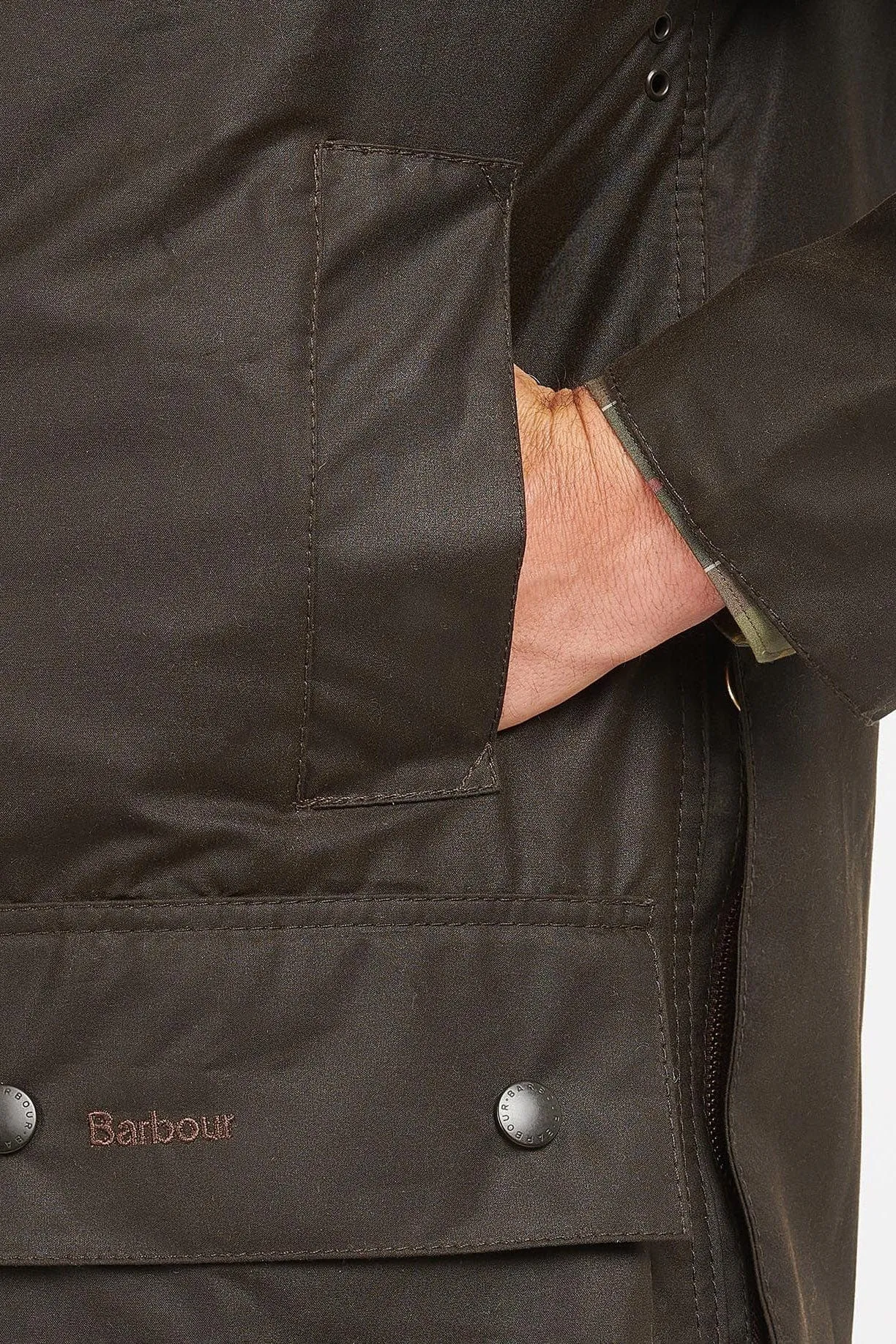 Classic Beaufort Wax Jacket - Olive