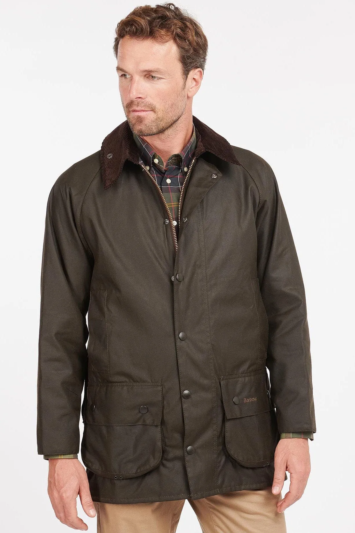 Classic Beaufort Wax Jacket - Olive