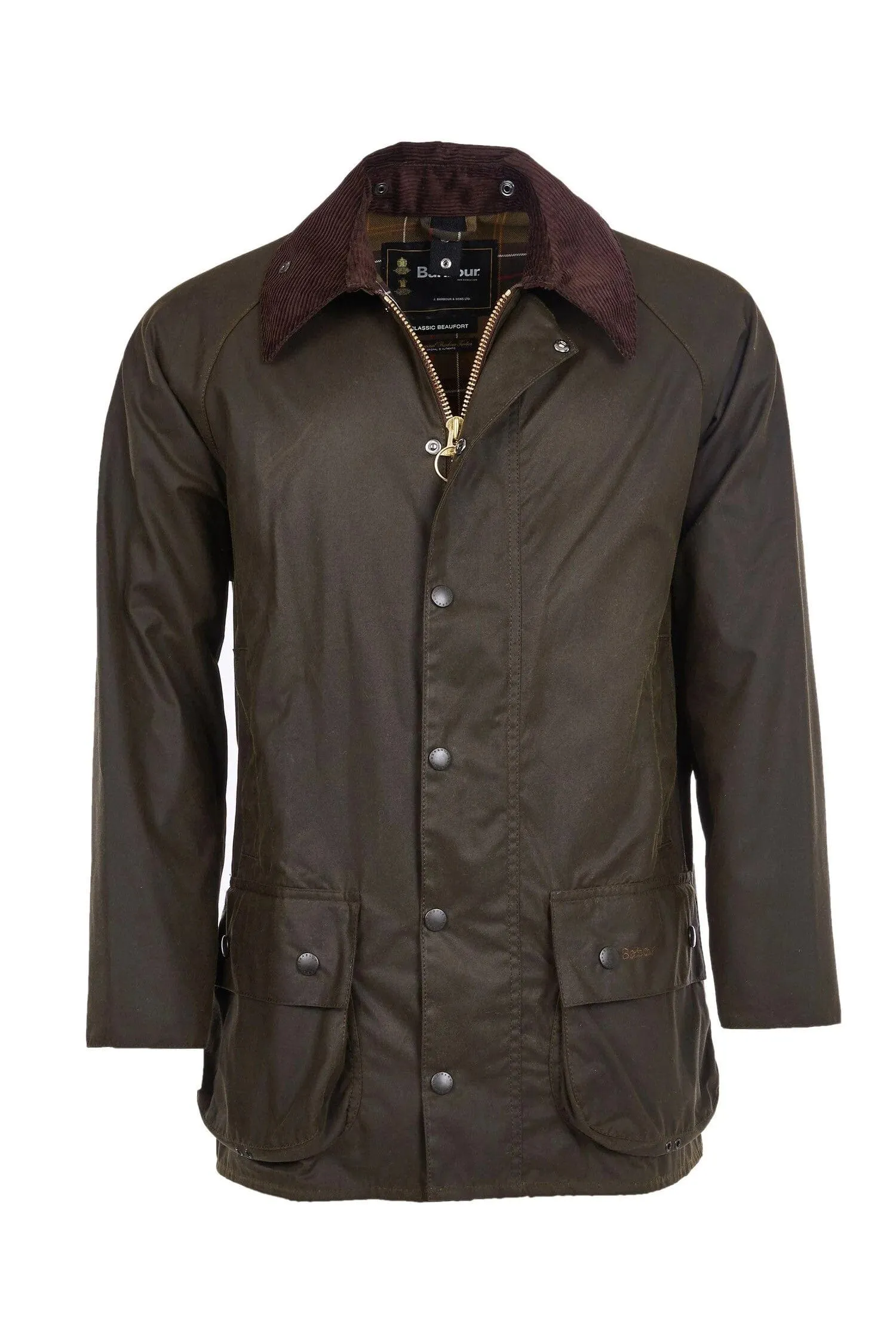 Classic Beaufort Wax Jacket - Olive