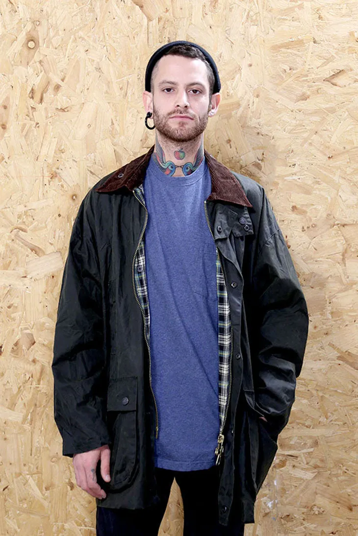 Classic British Green Wax Jacket