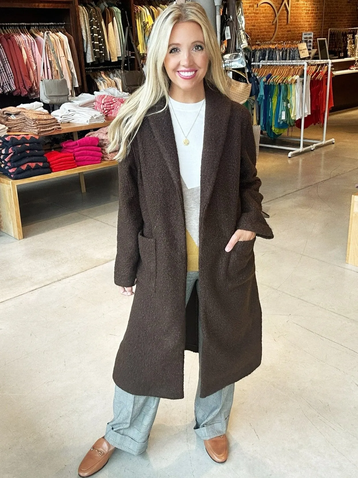 Dex Effortless Option Open Front Jacket