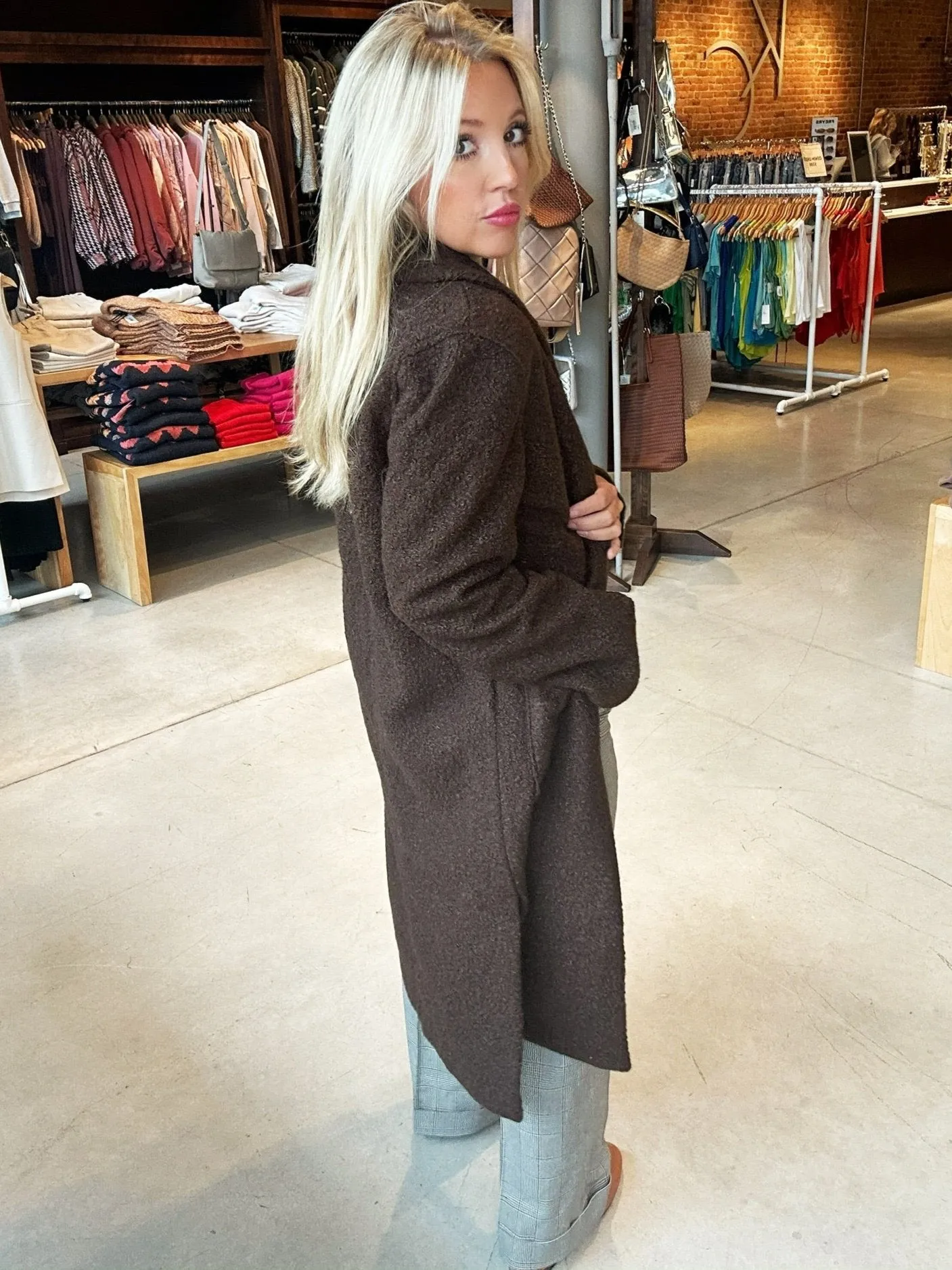 Dex Effortless Option Open Front Jacket