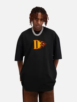 Disguisen Flame D Simple T-Shirt