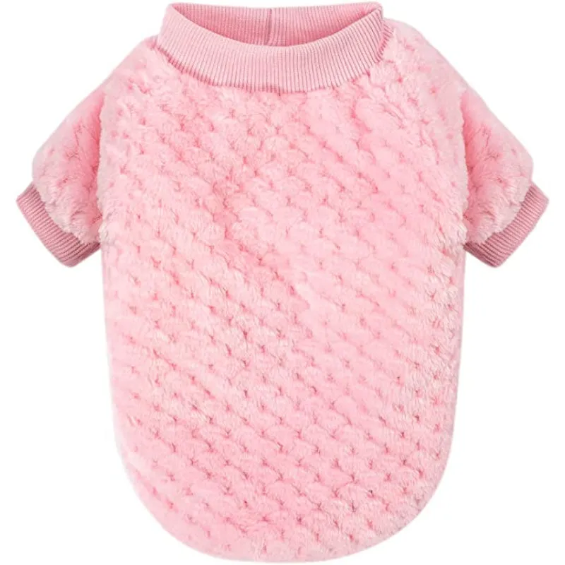 Dog Sweaters for Small Dogs, 3pc Warm Fur Soft Pet Clothes For Puppy