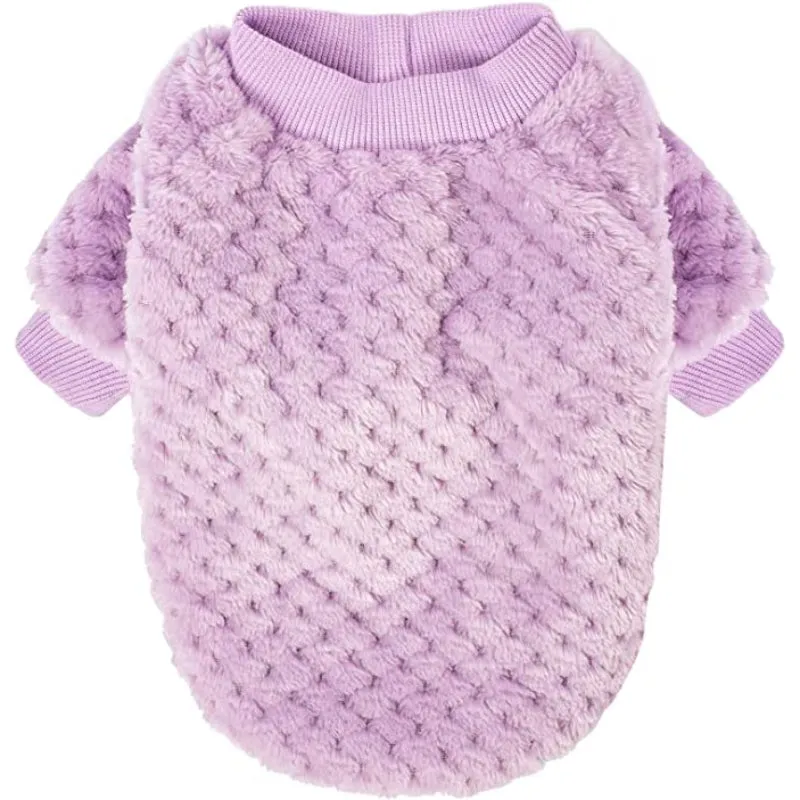 Dog Sweaters for Small Dogs, 3pc Warm Fur Soft Pet Clothes For Puppy