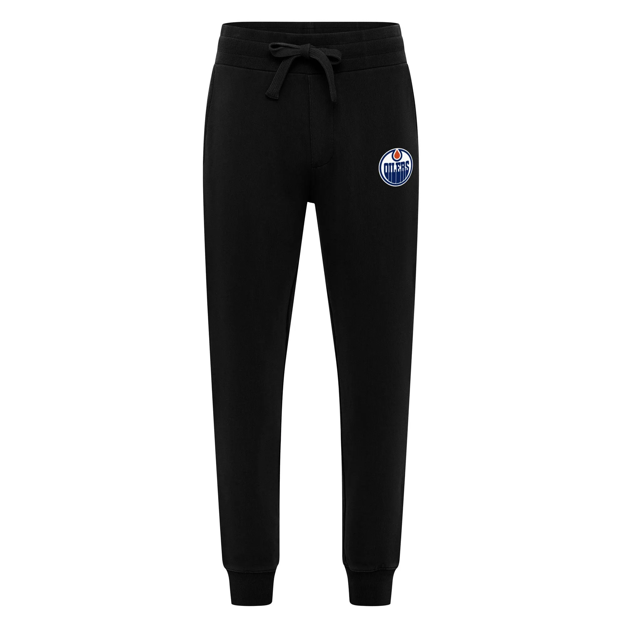 Edmonton Oilers Sportiqe Boon Logo Black Sweatpants