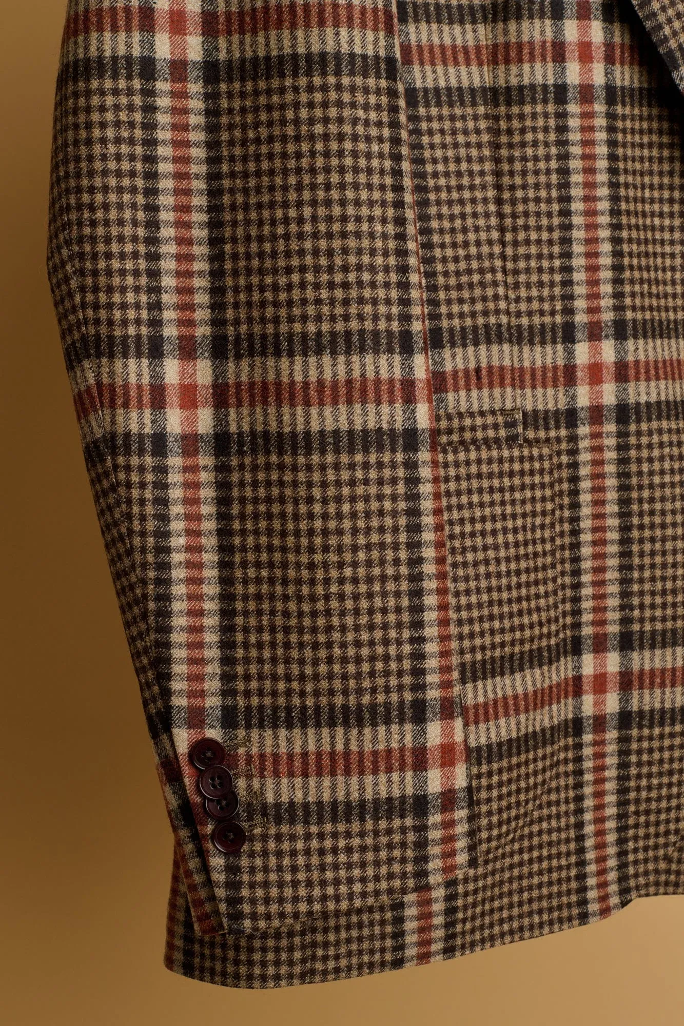 Exploded Plaid Jacket