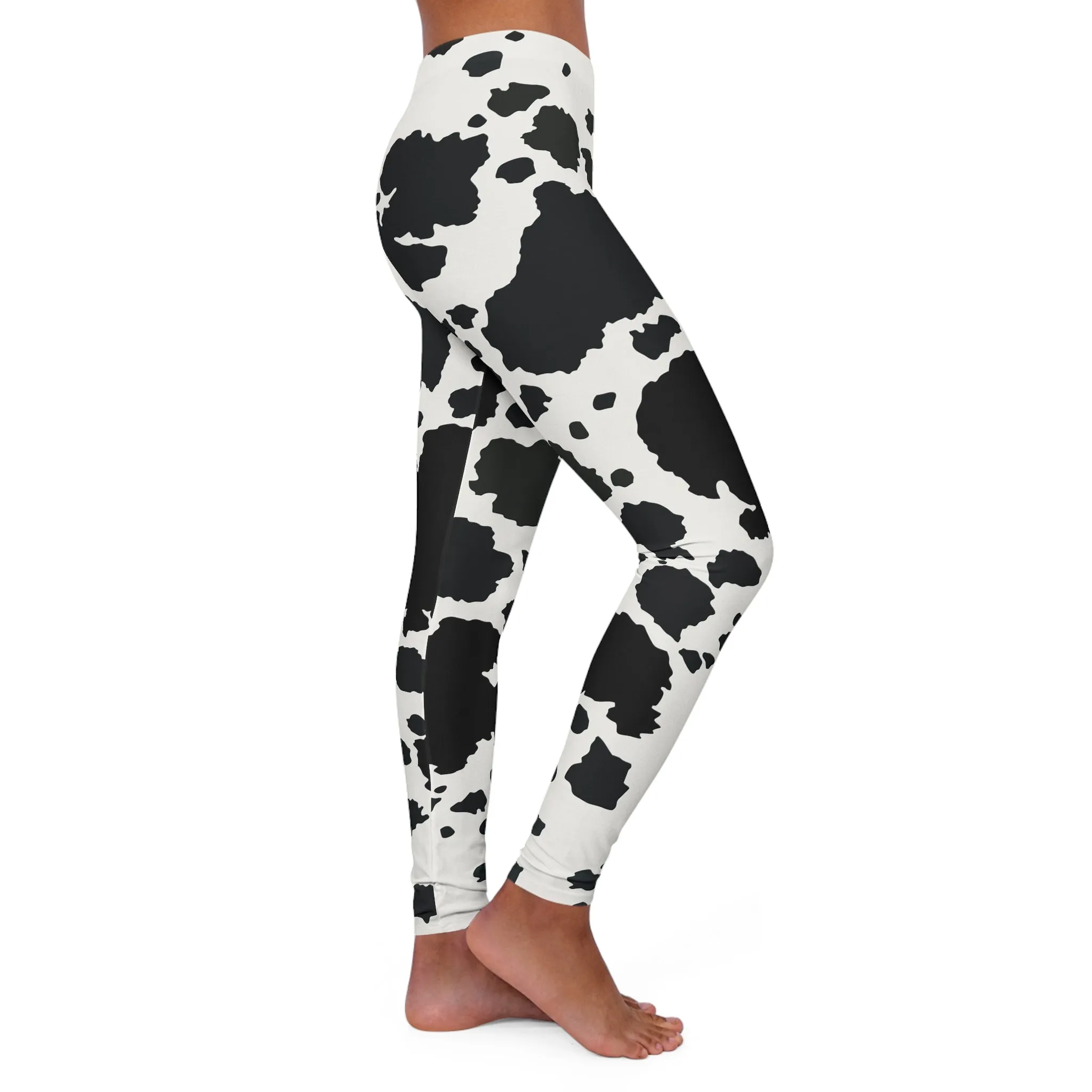 Funky Cowhide Pattern Leggings | Leggings