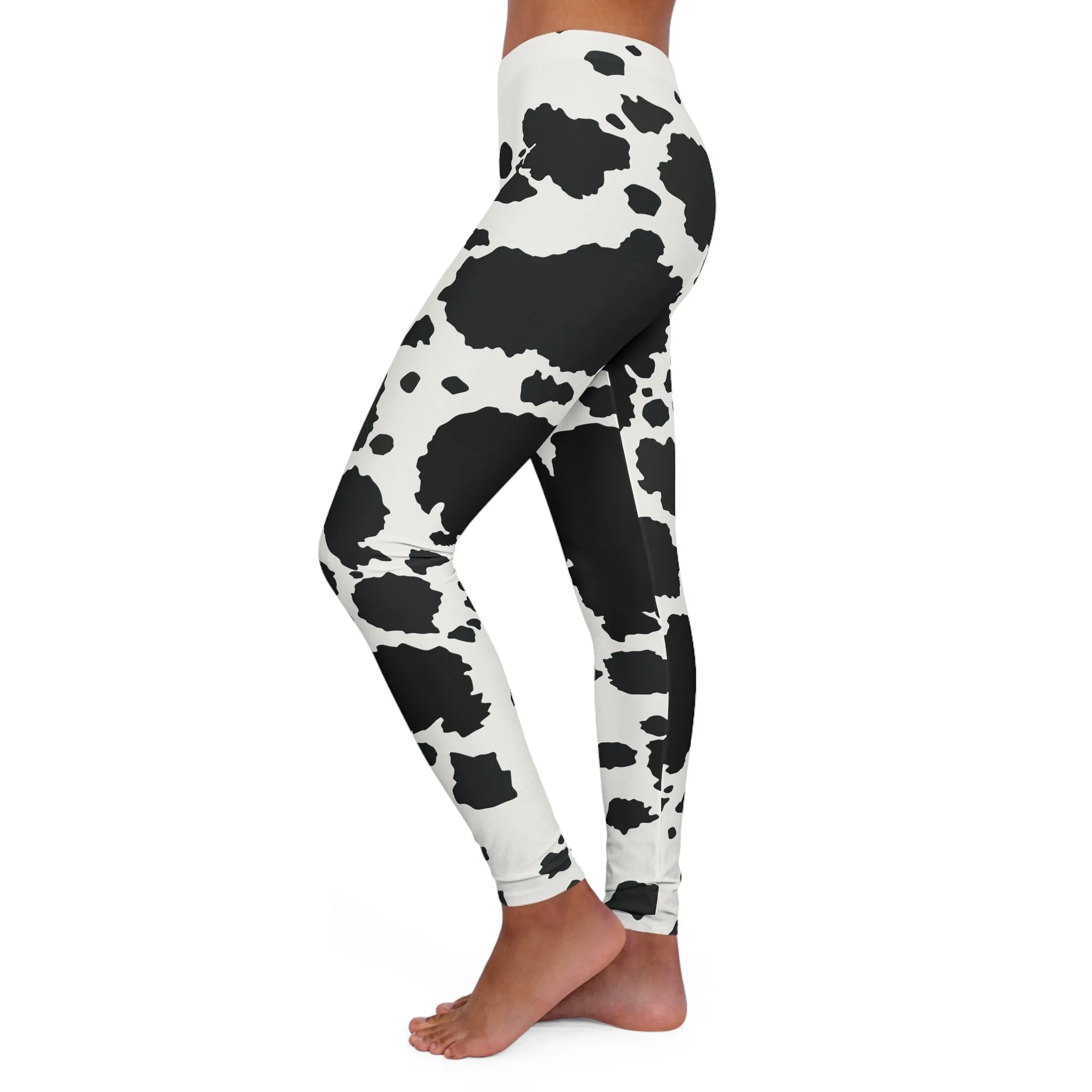 Funky Cowhide Pattern Leggings | Leggings