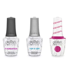 Gelish Combo - Base, Top & She's A Classic