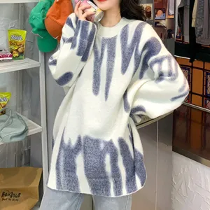 Graffiti Streetwear Style Pullover Sweater