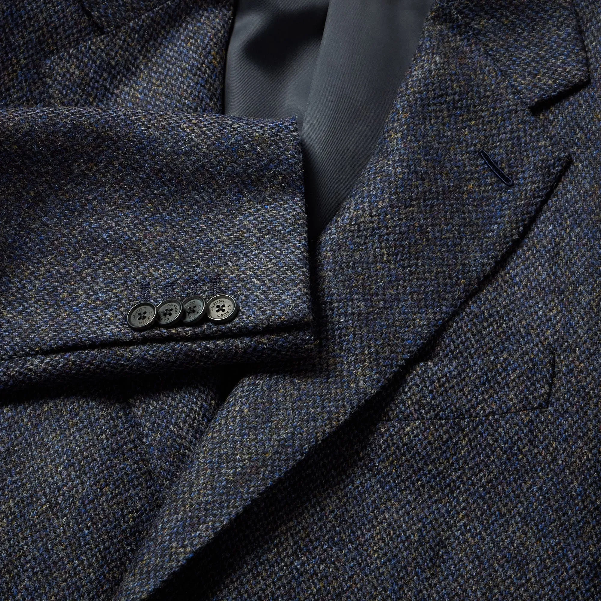 HENRY SARTORIAL X CARUSO Norma Jacket BLUE/GREY/MULTI