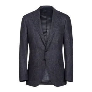 HENRY SARTORIAL X CARUSO Norma Jacket BLUE/GREY/MULTI