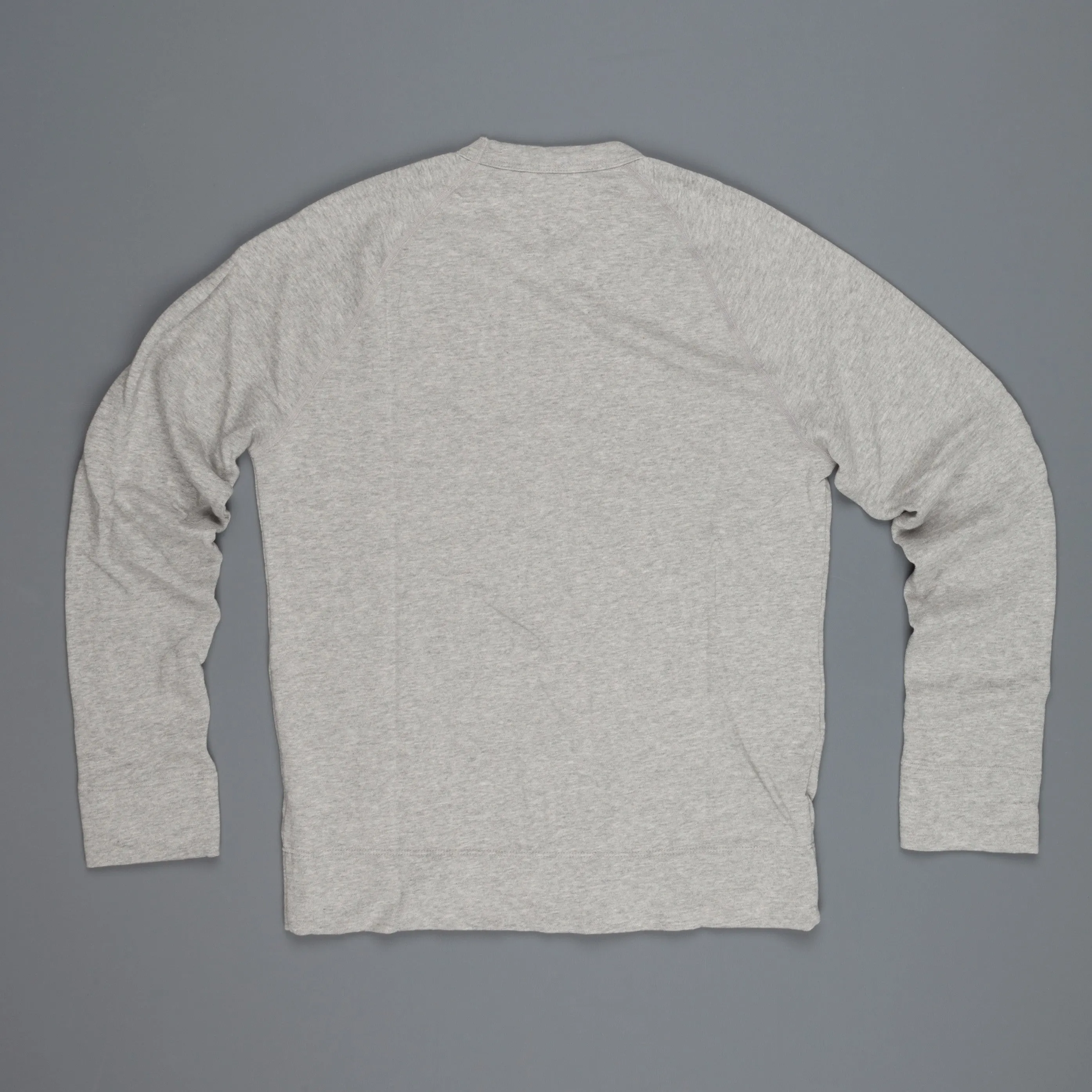 James Perse  Vintage Fleece raglan pullover heathergrey