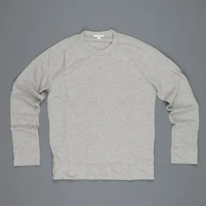James Perse  Vintage Fleece raglan pullover heathergrey