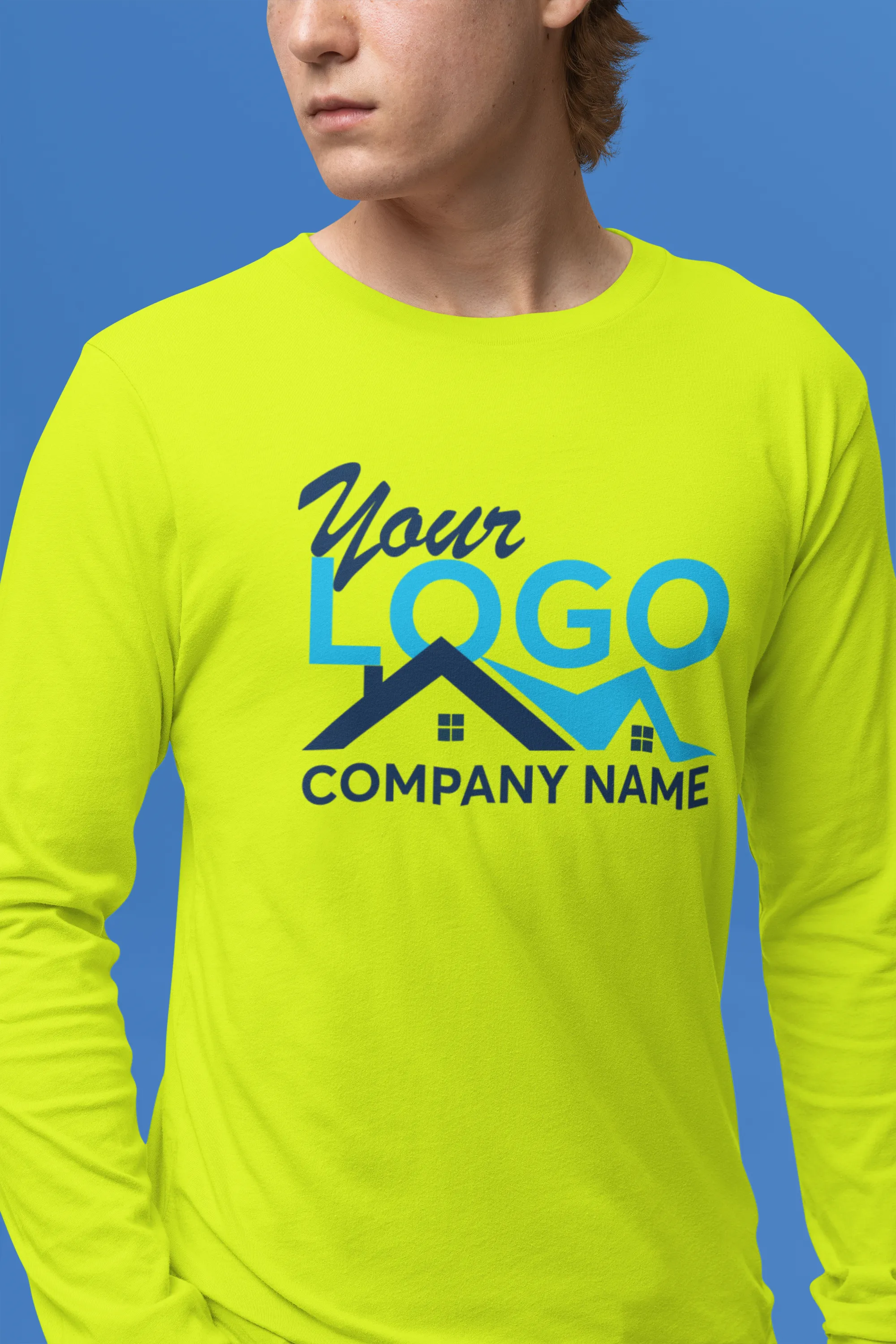 Kolossus Customizable High Visibility Long Sleeve Work Shirts