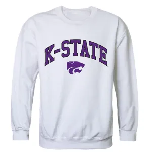 KSU Kansas State University Campus Crewneck Pullover Sweatshirt Sweater White