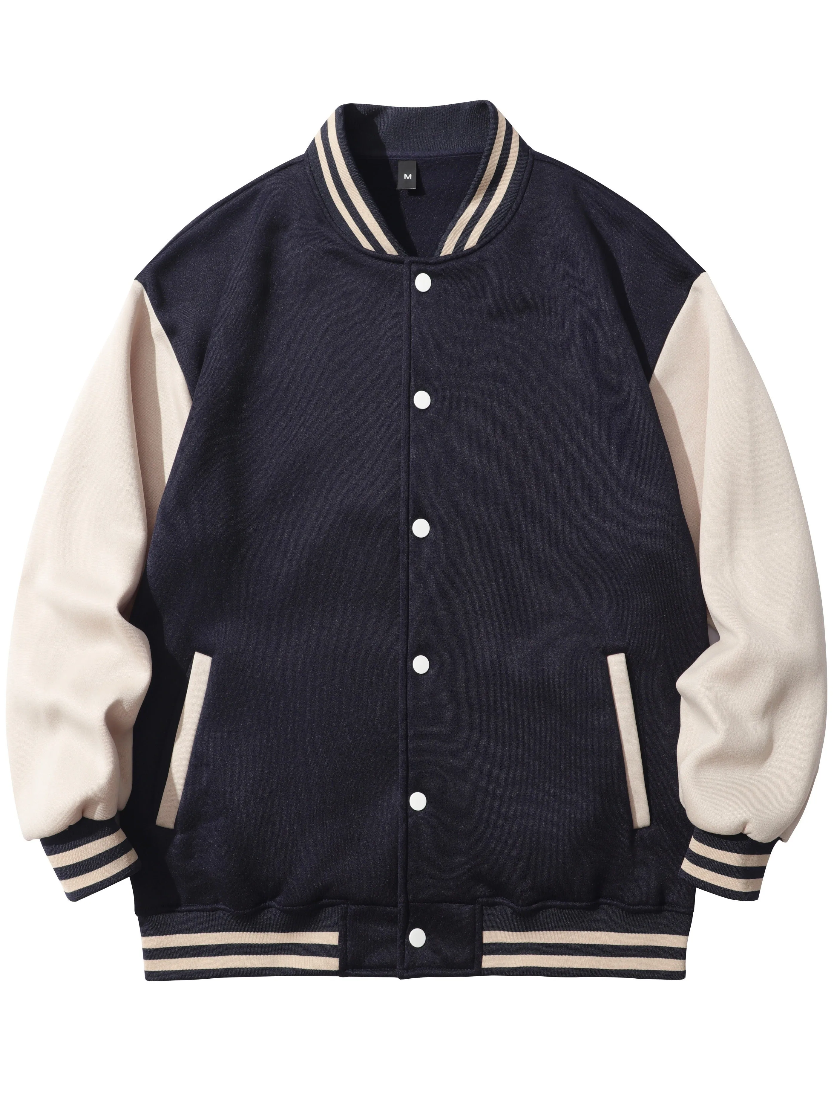 Los Angeles Print Men's Baseball Jacket |  Comfy Coat