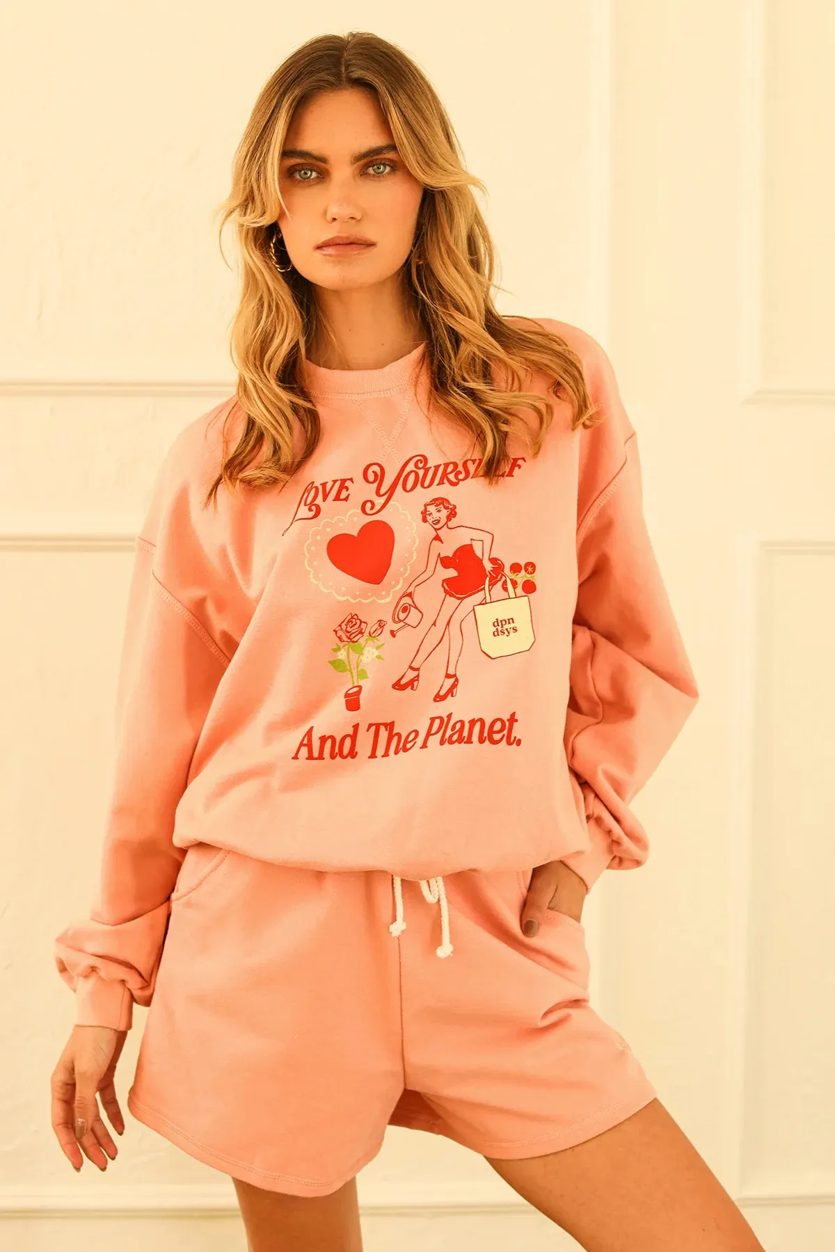Love Yourself Long Sleeve Crewneck