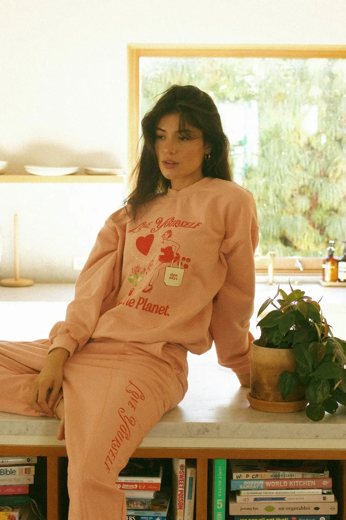 Love Yourself Long Sleeve Crewneck