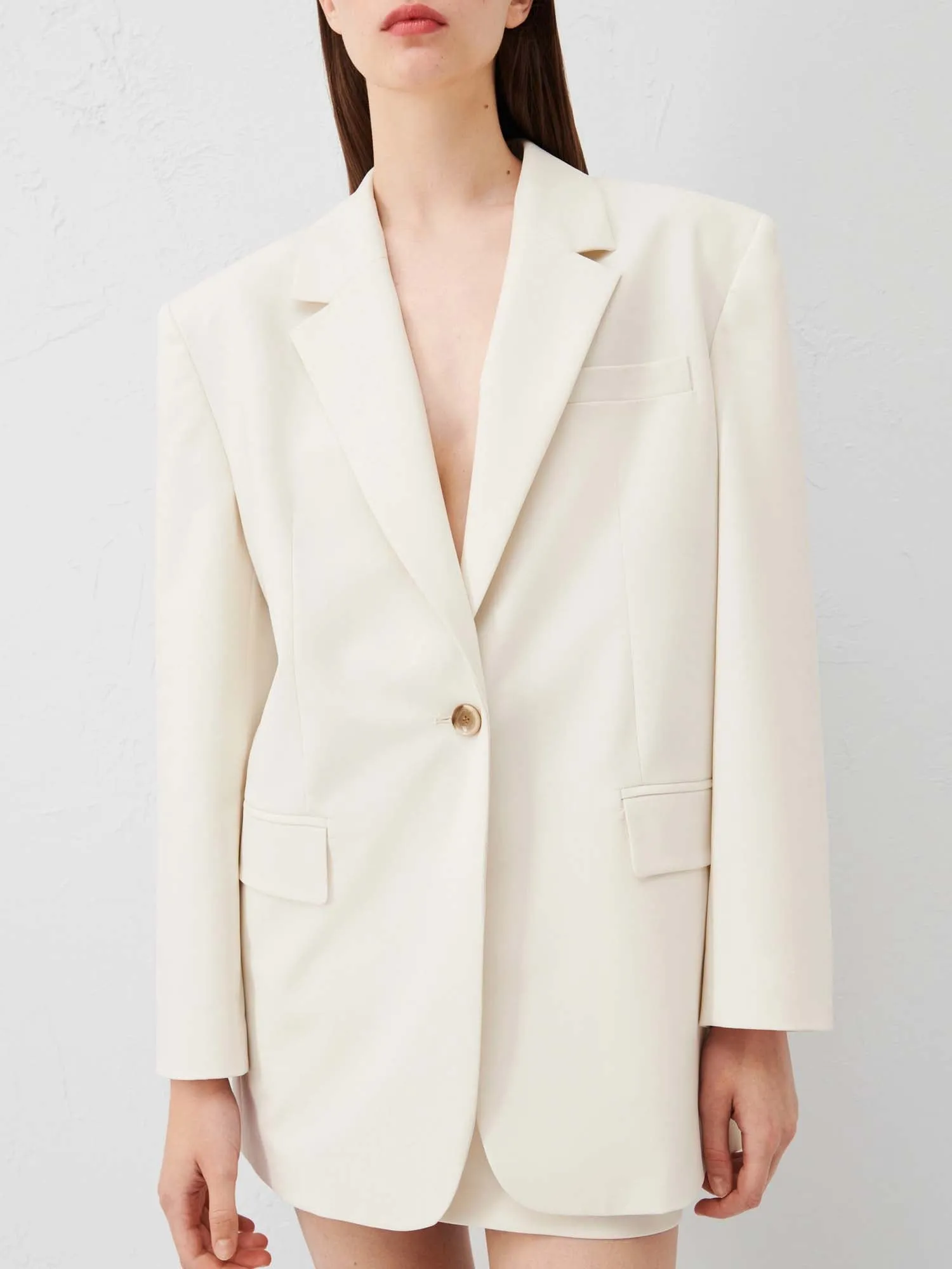 Marella Derby Single Button Blazer