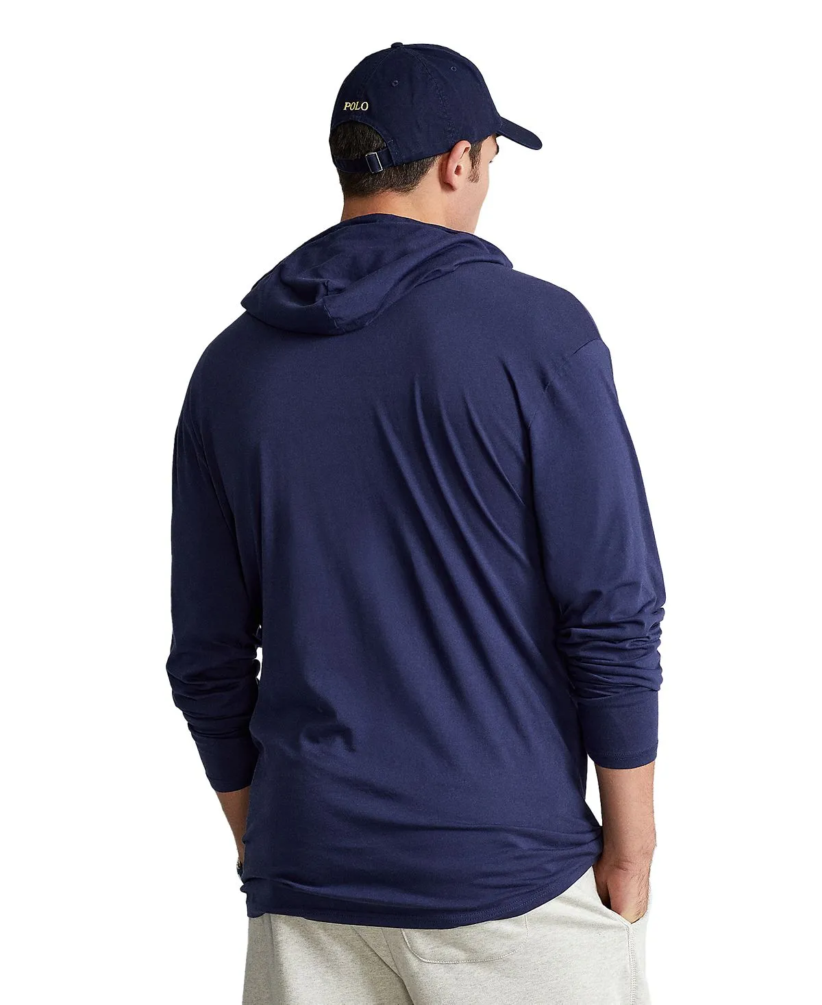 Men's Big & Tall Polo Ralph Lauren Hooded Jersey T-Shirt