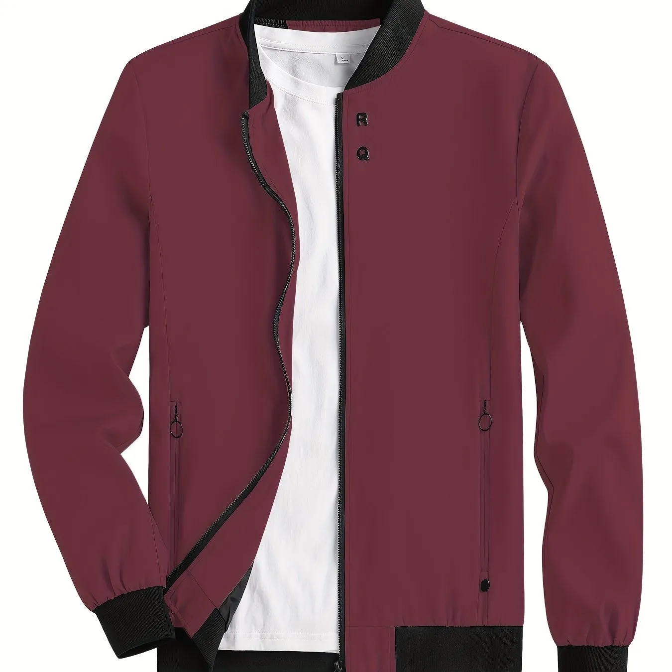 Men's Casual Baseball Jacket | Coat Fit College Hipster