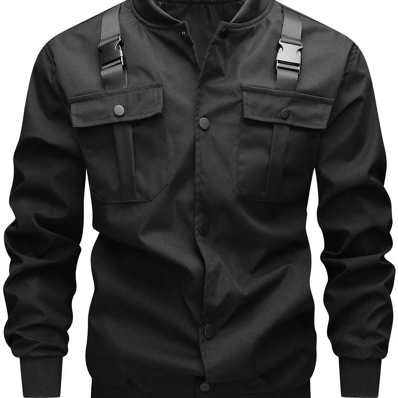 Mens Fashion Biker Jacket | Chic Casual Outfit for Urban Trendsetters