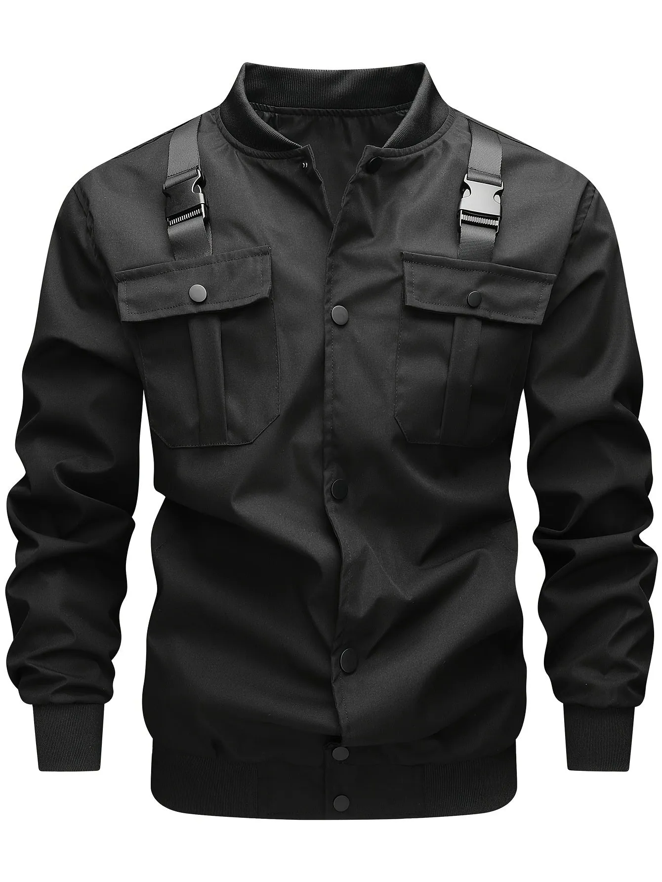 Mens Fashion Biker Jacket | Chic Casual Outfit for Urban Trendsetters
