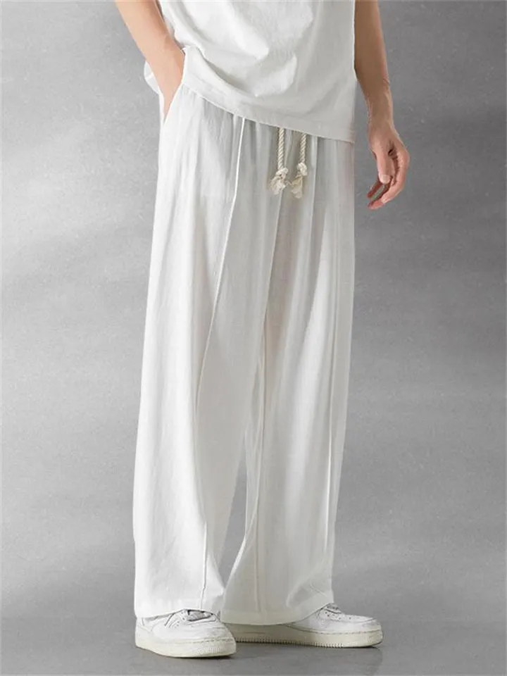 Men's Stylish Straight Leg Sports Jogging Pants