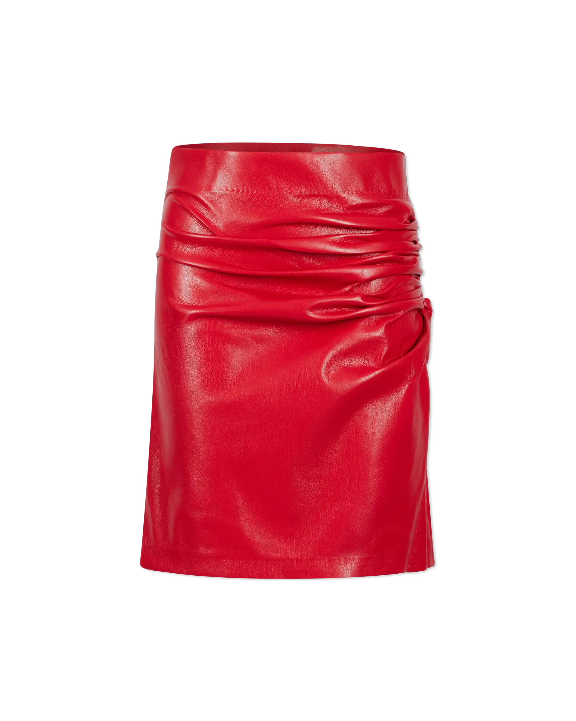 Mila Vegan Leather Mini Skirt