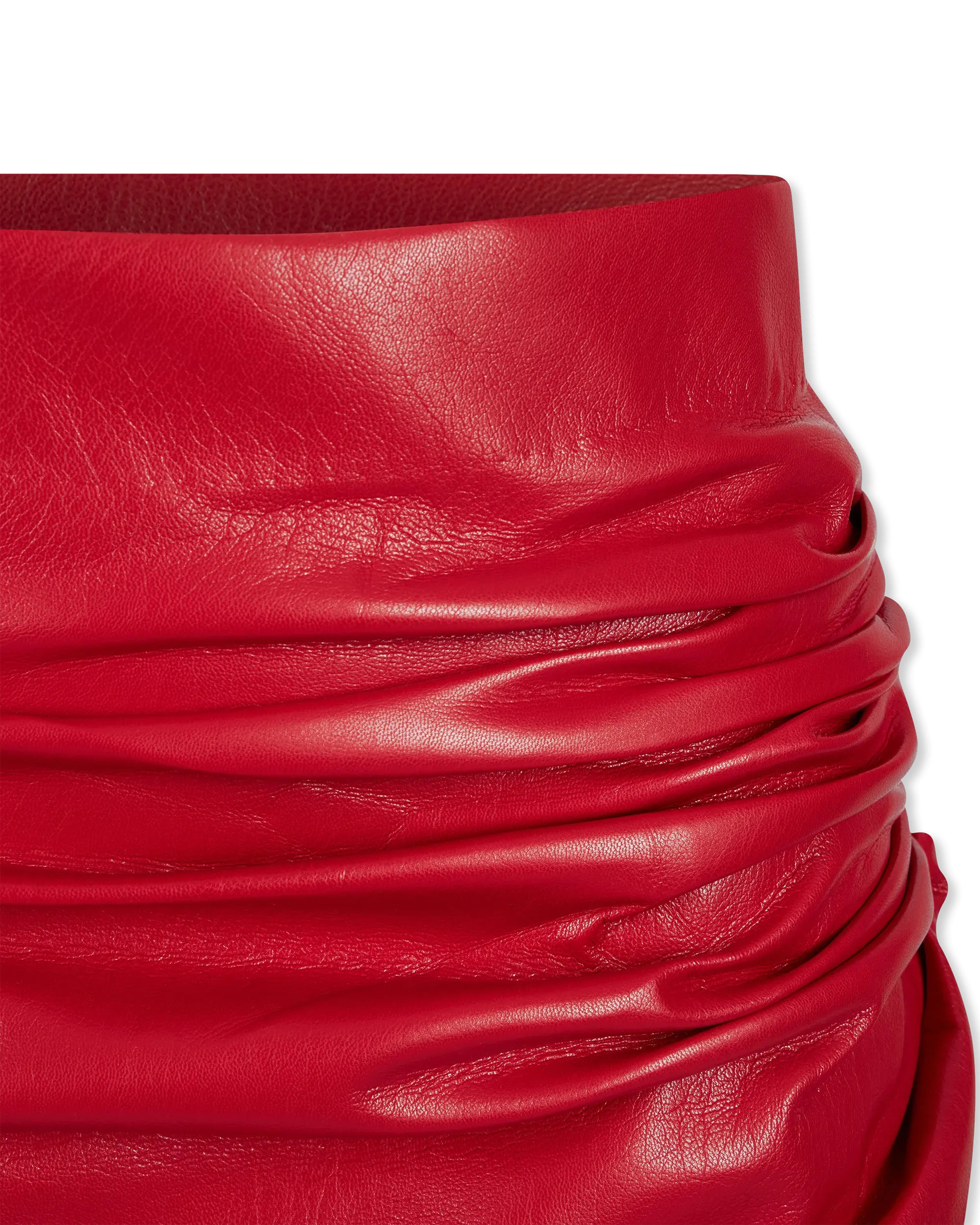 Mila Vegan Leather Mini Skirt