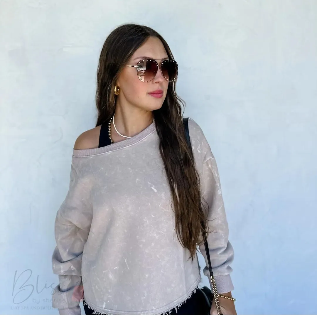 Mineral Wash Sweatshirt