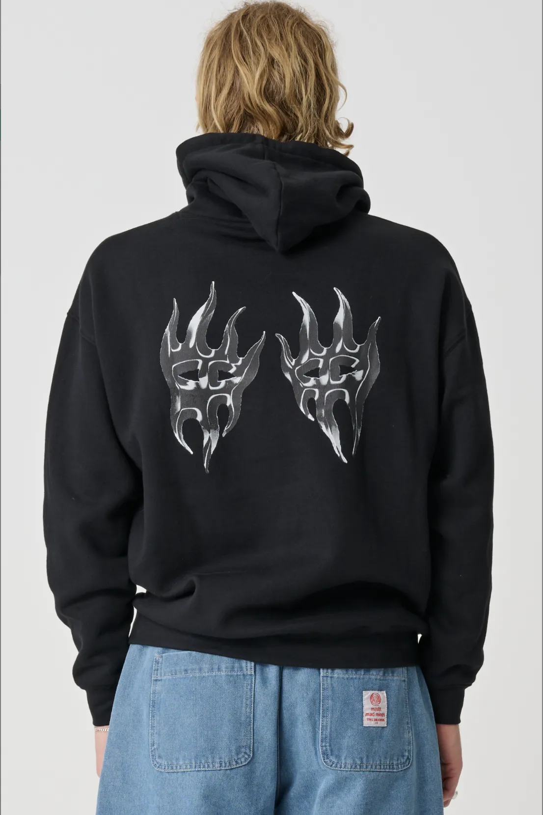MISFIT ERASER HEAD HOOD - SOLID BLACK