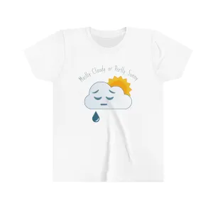 Mostly Cloudy Kids Tee